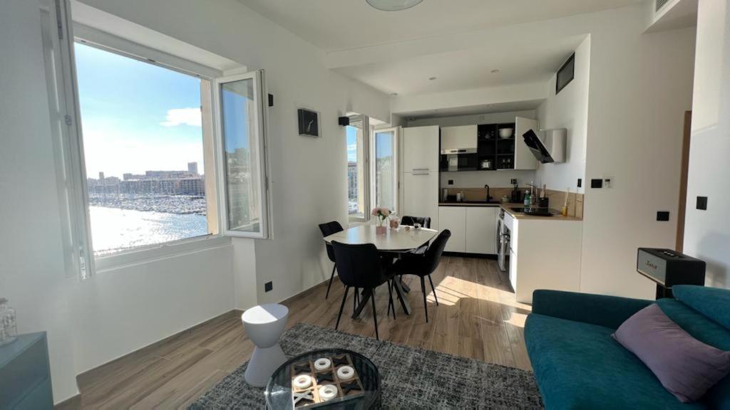 Апартаменты Face Au Vieux Port Vue 180 De Notre Dame Au Panier Марсель Экстерьер фото