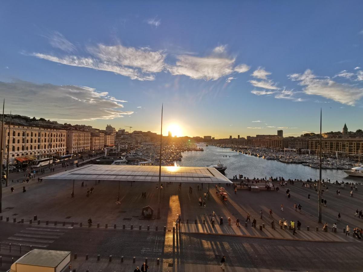 Апартаменты Face Au Vieux Port Vue 180 De Notre Dame Au Panier Марсель Экстерьер фото